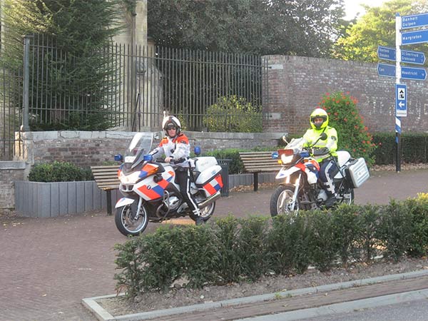 Motorcycle cops