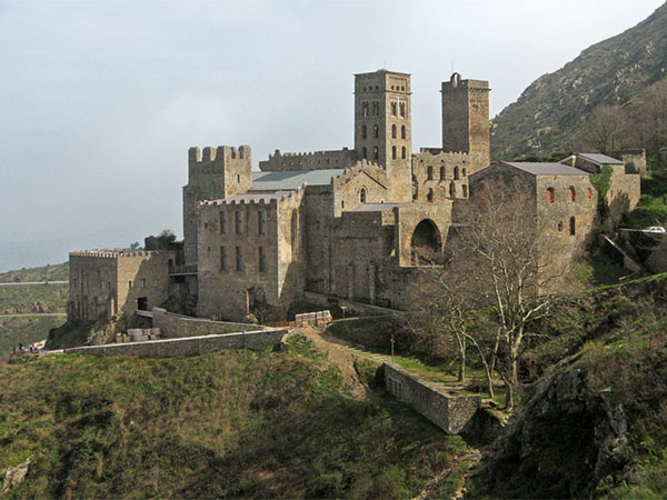 Castle-like monastery
