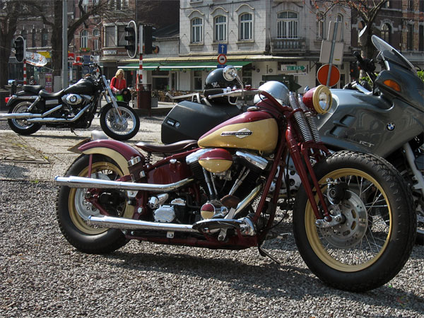 A Harley Davidson